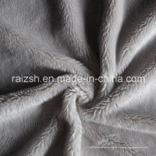 Tecido de pelúcia curto super suave de dois lados para Home Textile